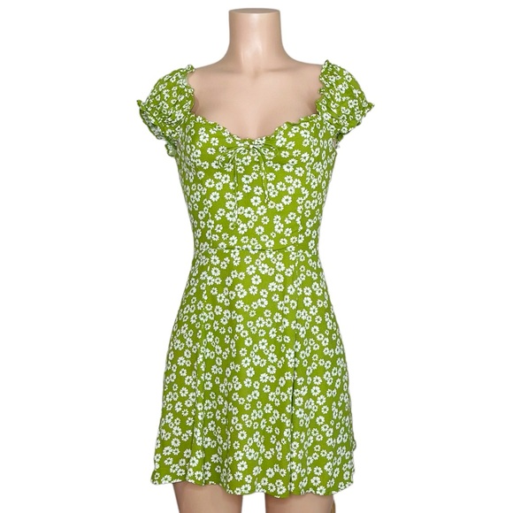 REFORMATION Pacey Dress, Fennel, 2 (US) - Picture 2 of 8